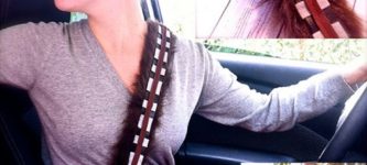 Chewbacca+Seatbelt+Cover