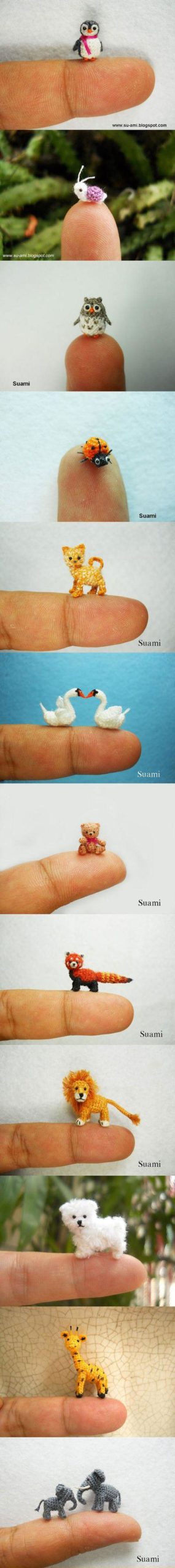 The+tiniest+animals+by+Suami