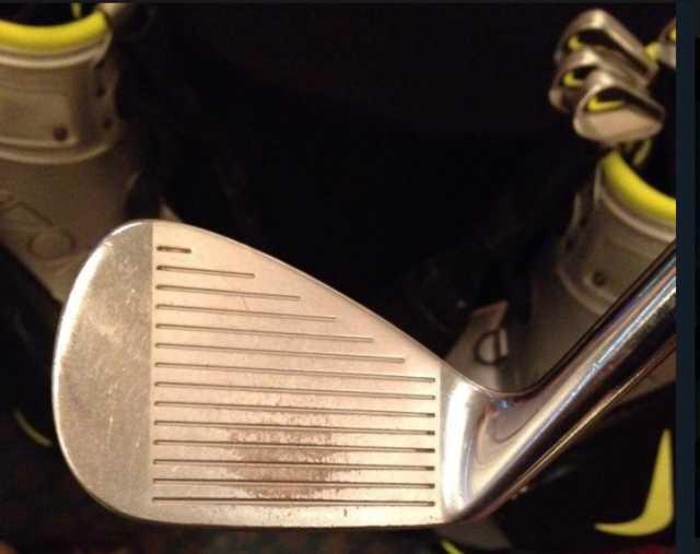 The+wear+pattern+on+one+of+Tiger+Woods%26%238217%3B+golf+clubs+that+he+used+in+the+2005+season