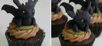 Toothless+Cupcakes