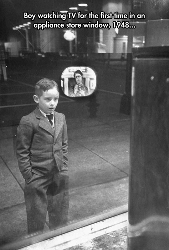 Watching+Television+For+The+First+Time
