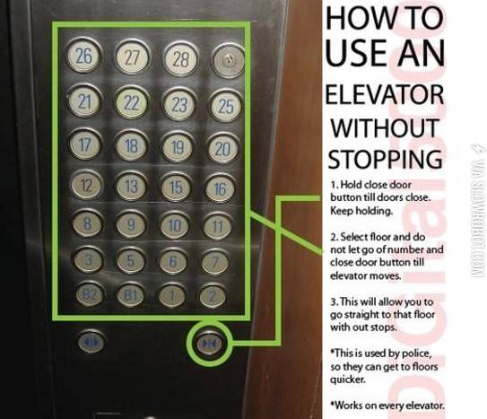 How+to+use+an+elevator+without+stopping.