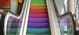 RAINBOW+ESCALATOR