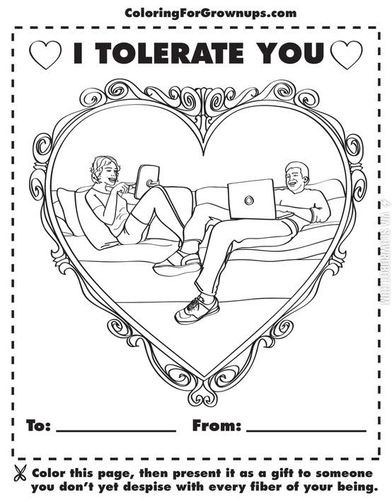 I+tolerate+you+Valentine+card.