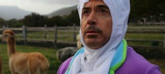 Robert+Downey+Jr.+in+a+bunny+costume+on+a+llama+farm+because+why+not.