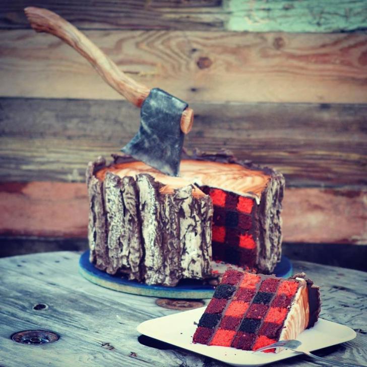 Lumberjack+Cake