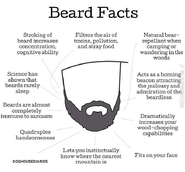 Beard+facts