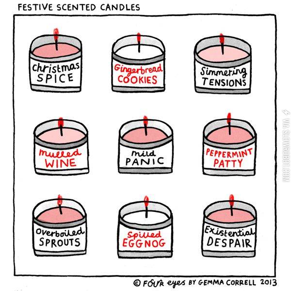 Festive+scented+candles.