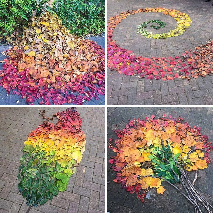 Temporary+art+from+fallen+leaves