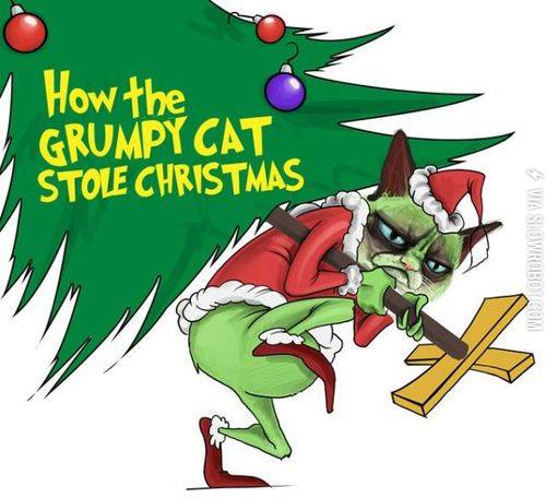 How+the+Grumpy+Cat+Stole+Christmas.