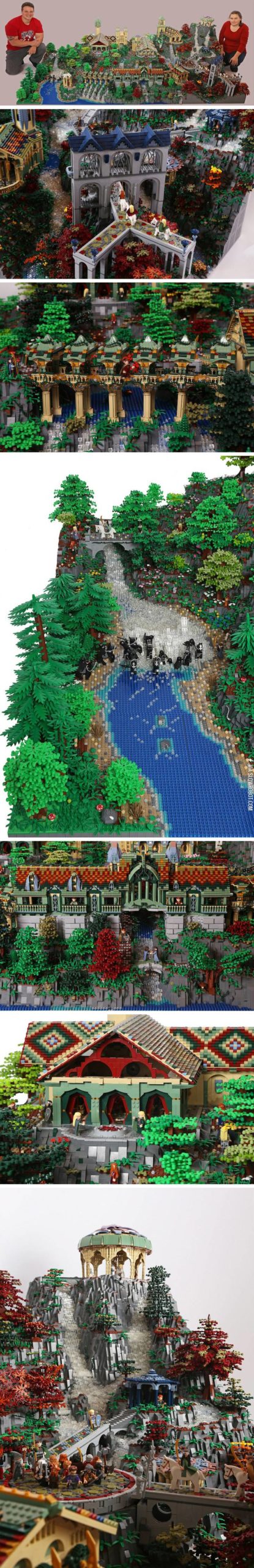 Lego+Rivendell.