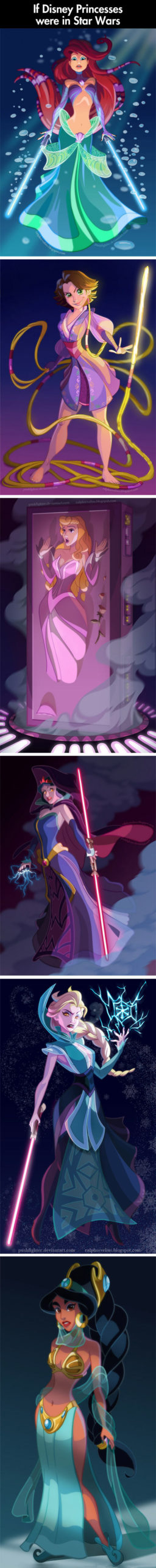 Disney+Princesses+In+Star+Wars