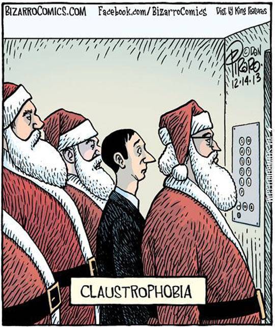 Claustrophobia.