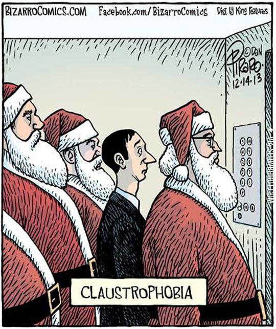 Claustrophobia.