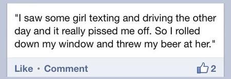 I+Saw+Some+Girl+Texting+And+Driving