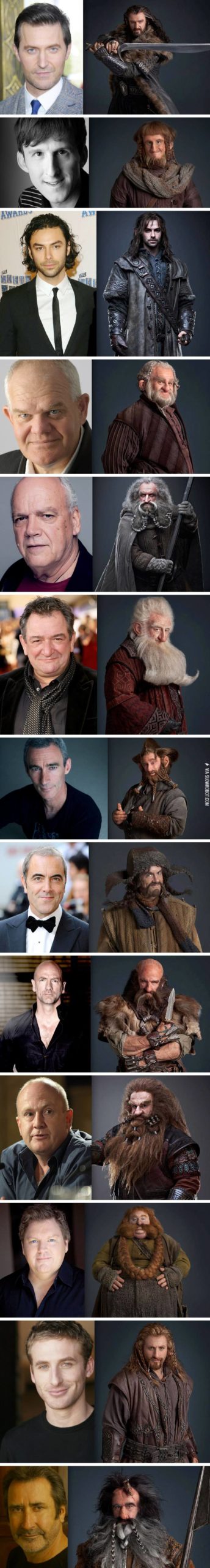 The+Hobbit+dwarves%2C+pre+and+post+make-up.