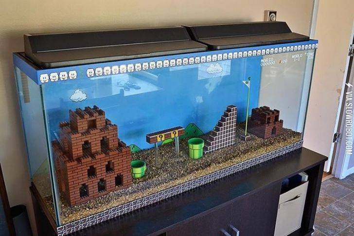 Super+Mario+fish+tank