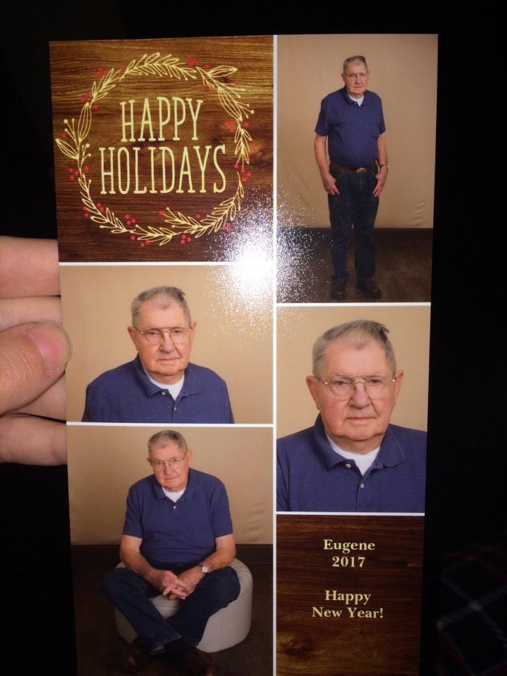 Grandpa+Eugene+had+professional+pictures+taken+of+himself+for+his+Christmas+cards.