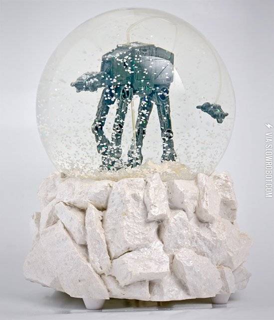 Star+Wars+AT-AT+snow+globe.