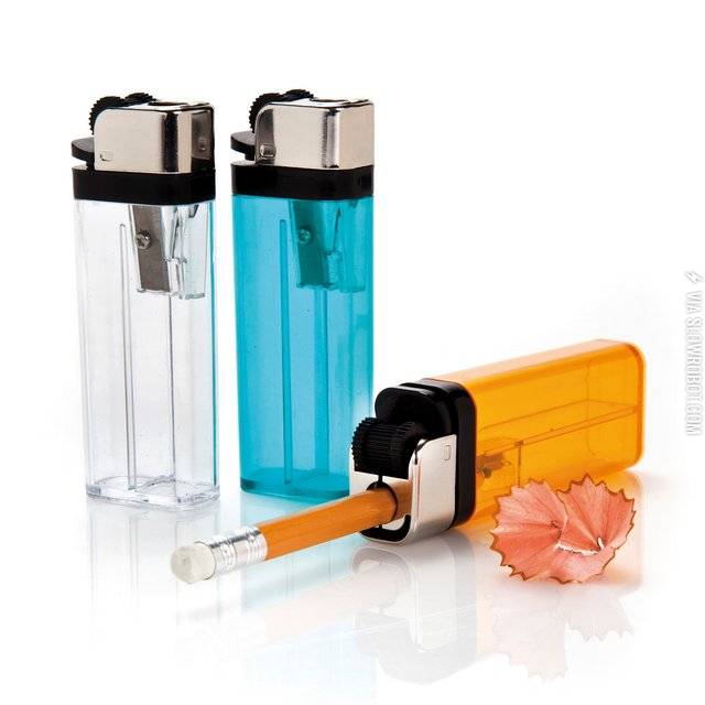 The+lighter+pencil+sharpener.