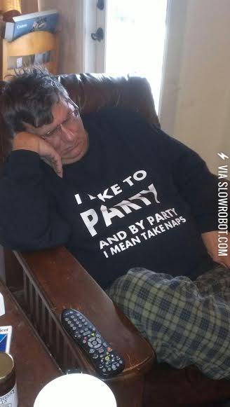 My+father+really+takes+this+t-shirt+to+heart.