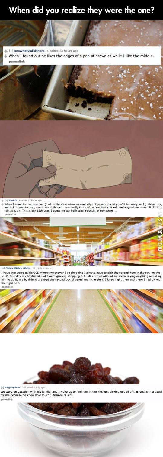 When+did+you+realize+they+were+the+one%3F