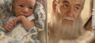 Gandalf+as+a+baby