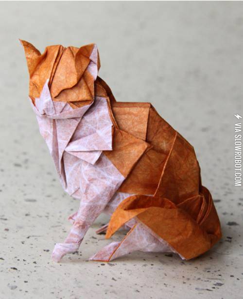origami+cat