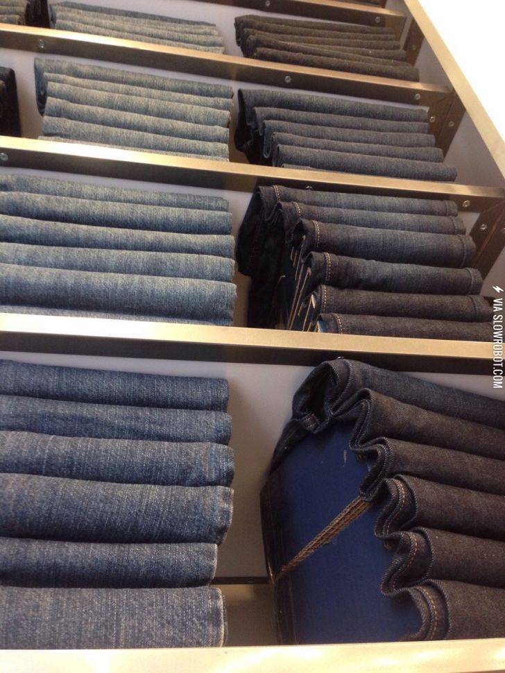 The+jeans+on+the+upper+shelves+are+a+sham%21