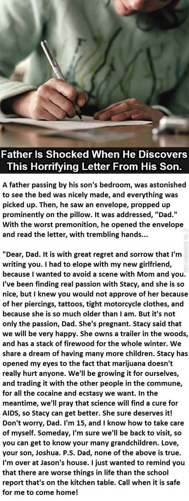 Father+is+shocked+when+he+discovers+this+horrifying+letter+from+his+son.