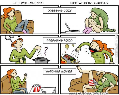 Life+with+guests+vs.+Life+without+guests.