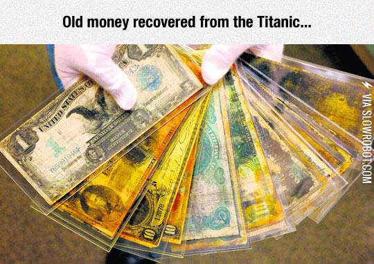 Old+money+recovered+from+the+titanic