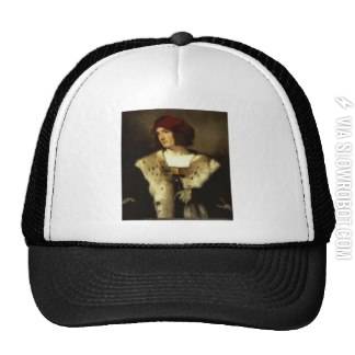 Art+on+trucker+hat.+Immediately+thought+of+Macklemore.