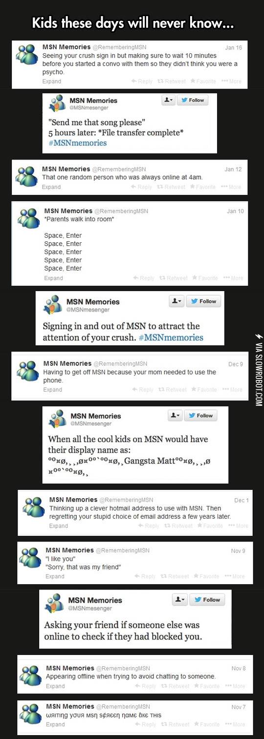 MSN+memories.