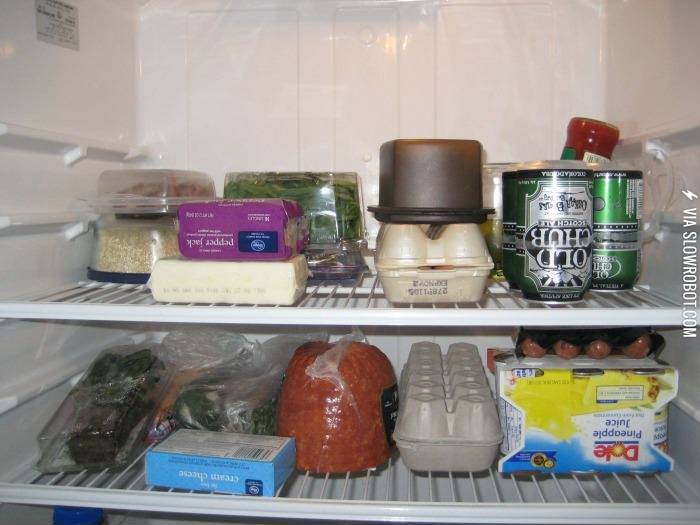 A+friend+came+to+visit+from+Australia.+My+fridge+is+ready.