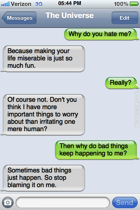 Stop+blaming+The+Universe.