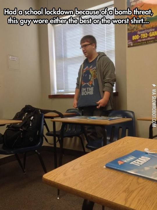 Probably+a+bad+idea+to+wear+this+shirt+to+school.