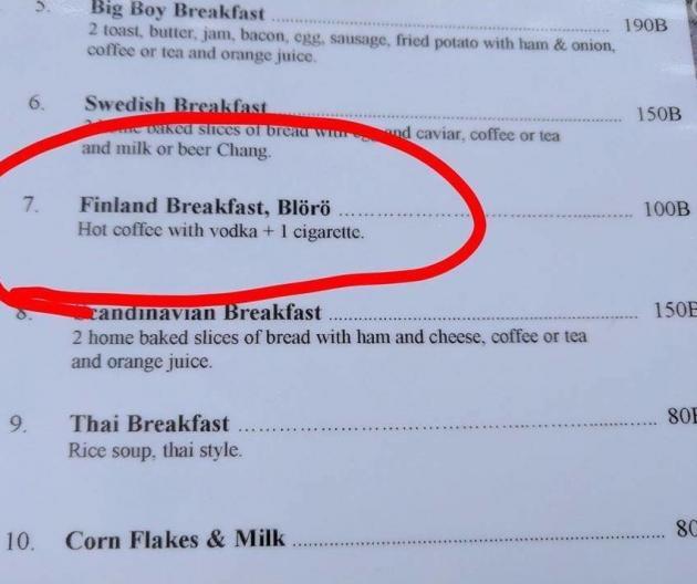 Finland+Breakfast