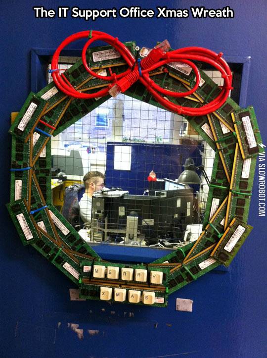 The+IT+support+christmas+wreath.