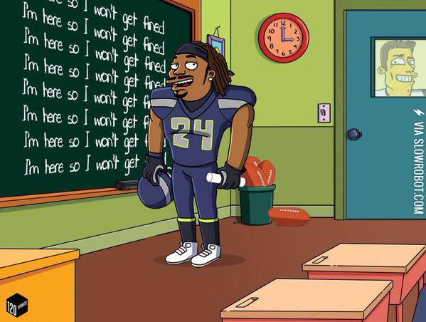 Marshawn+Lynch+%26%238211%3B+Simpsons+Edition