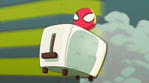 Spidey+toast
