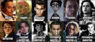 The+many+roles+of+Johnny+Depp.
