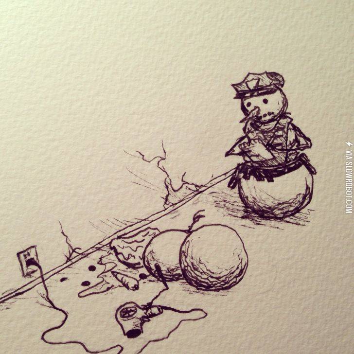 Snowman+suicide.