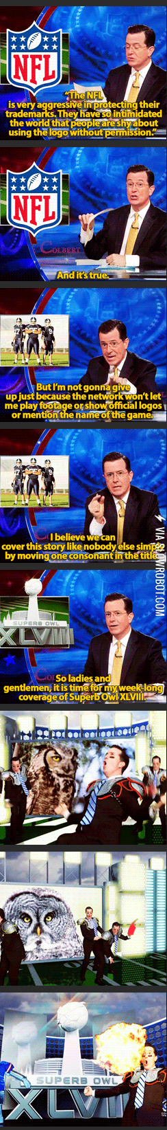 Stephen+Colbert+avoids+being+sued+by+the+NFL