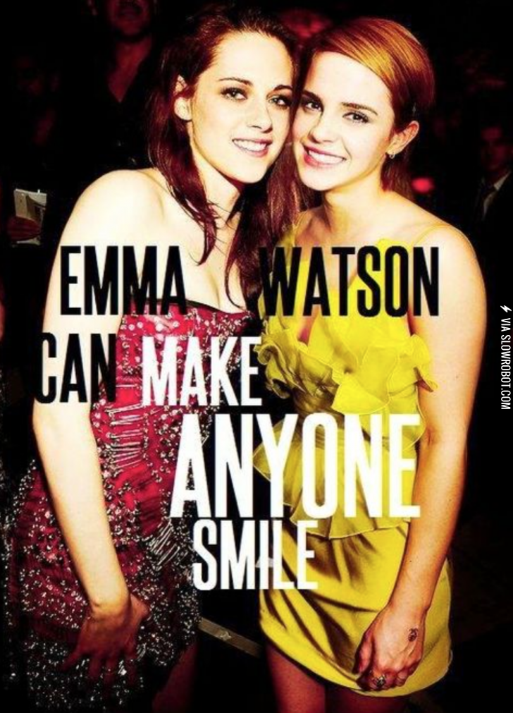 Emma+Watson+is+a+miracle+worker.