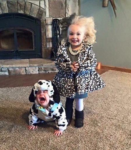 Cruella+And+Her+Dalmatian
