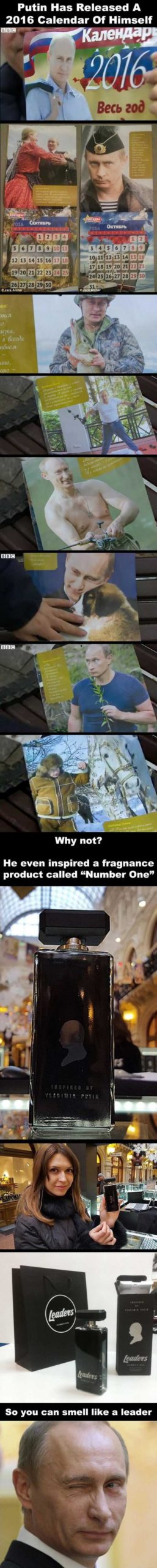 Putin+just+released+a+2016+calendar+of+himself+in+Russia