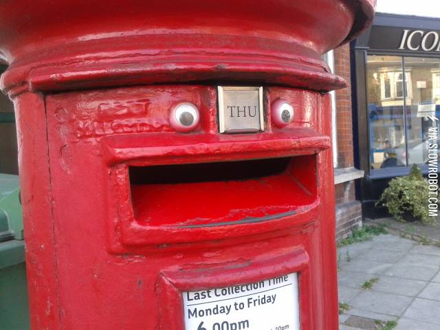 Happiest+post+box+ever