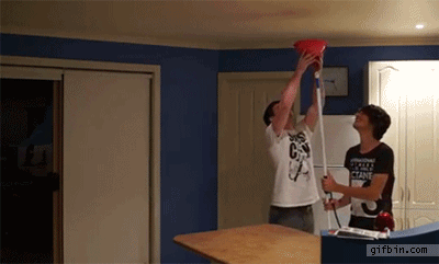 Ceiling+water+bowl+prank+backfired%21%21+LOL%21%21