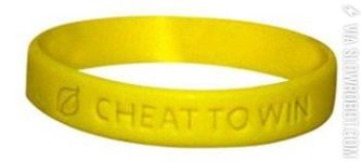 Cheat+to+win+bracelets.